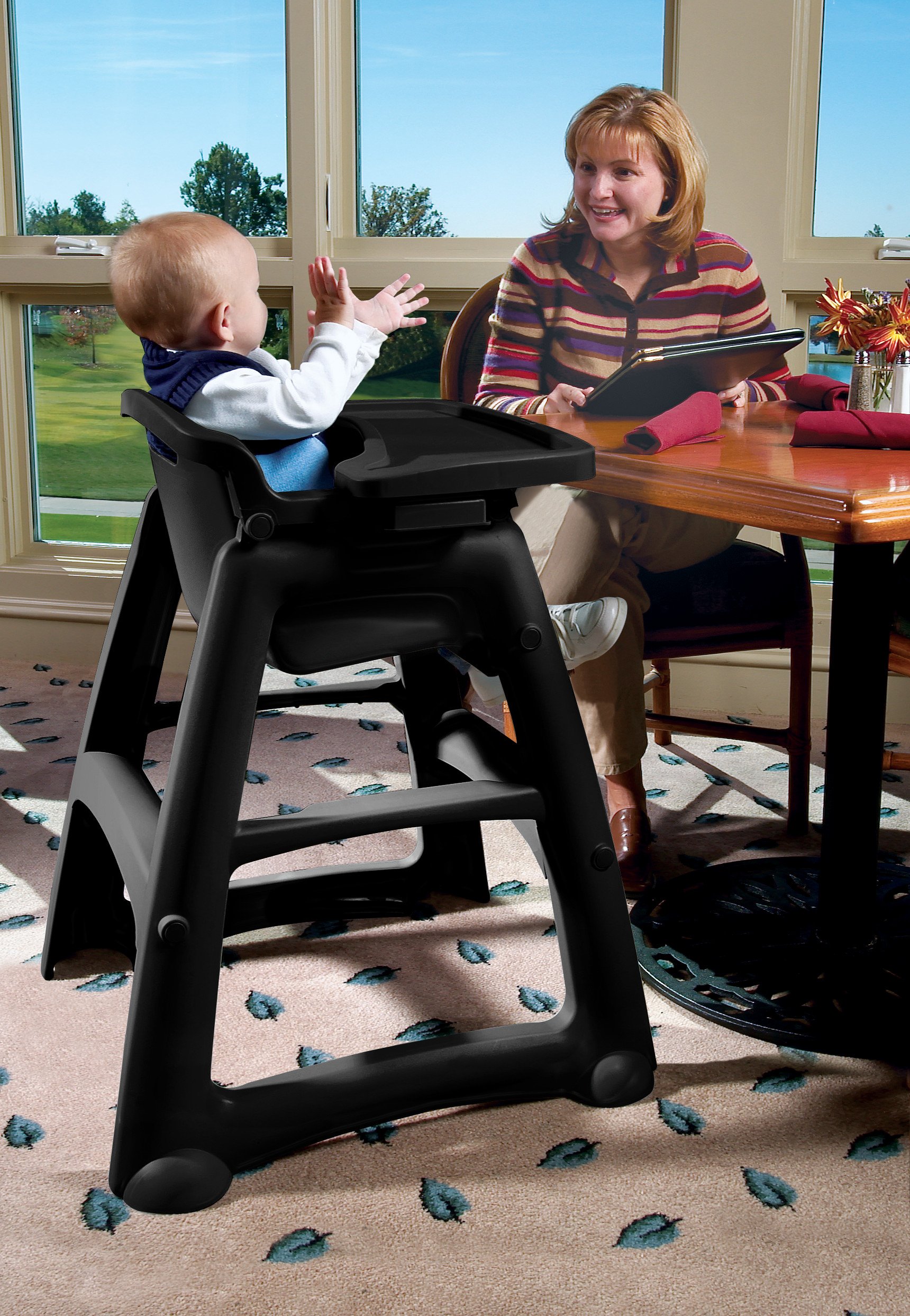 Rubbermaid Commercial Products Sturdy HighChair for Child/Baby/Toddler