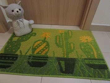 Amazon De Pago Poco 2018 2019 Cactus Rutschfester Teppich Grun