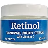 Delfanti Milano • RETINOL RENEWAL Night Face and Neck Cream • Moisturizer with Vitamin C • Made in Italy • 1.7 oz