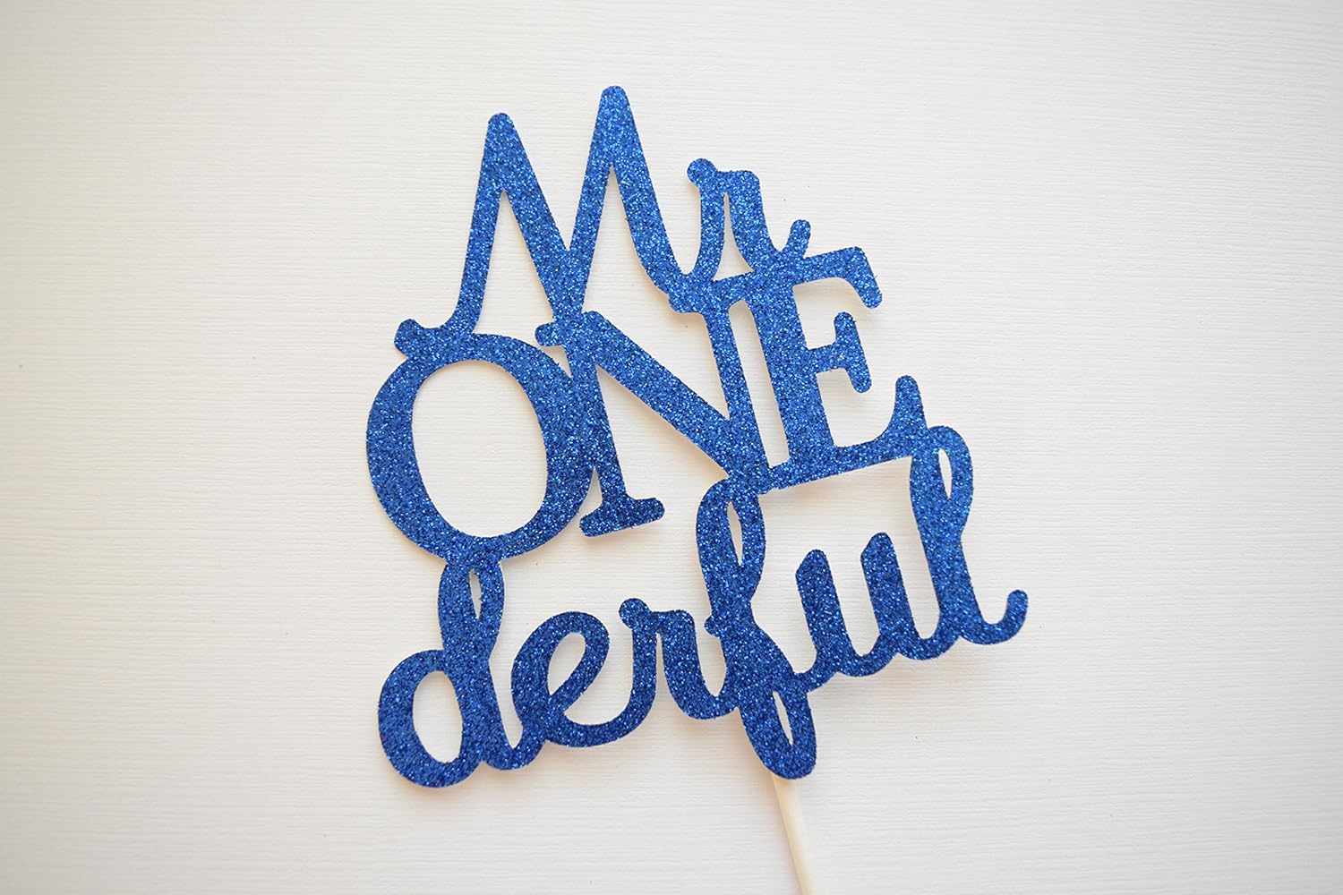 1st Birthday Cake Topper, Mr Onederful, Mr