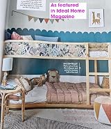 Ideal Stencils Scallop Wall Pattern Stencil M 7.5x60cm Nursery Border view 3