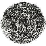 New Star Foodservice 54460 Extra Large Stainless Steel Sponges Scrubbers 50g, Set of 12