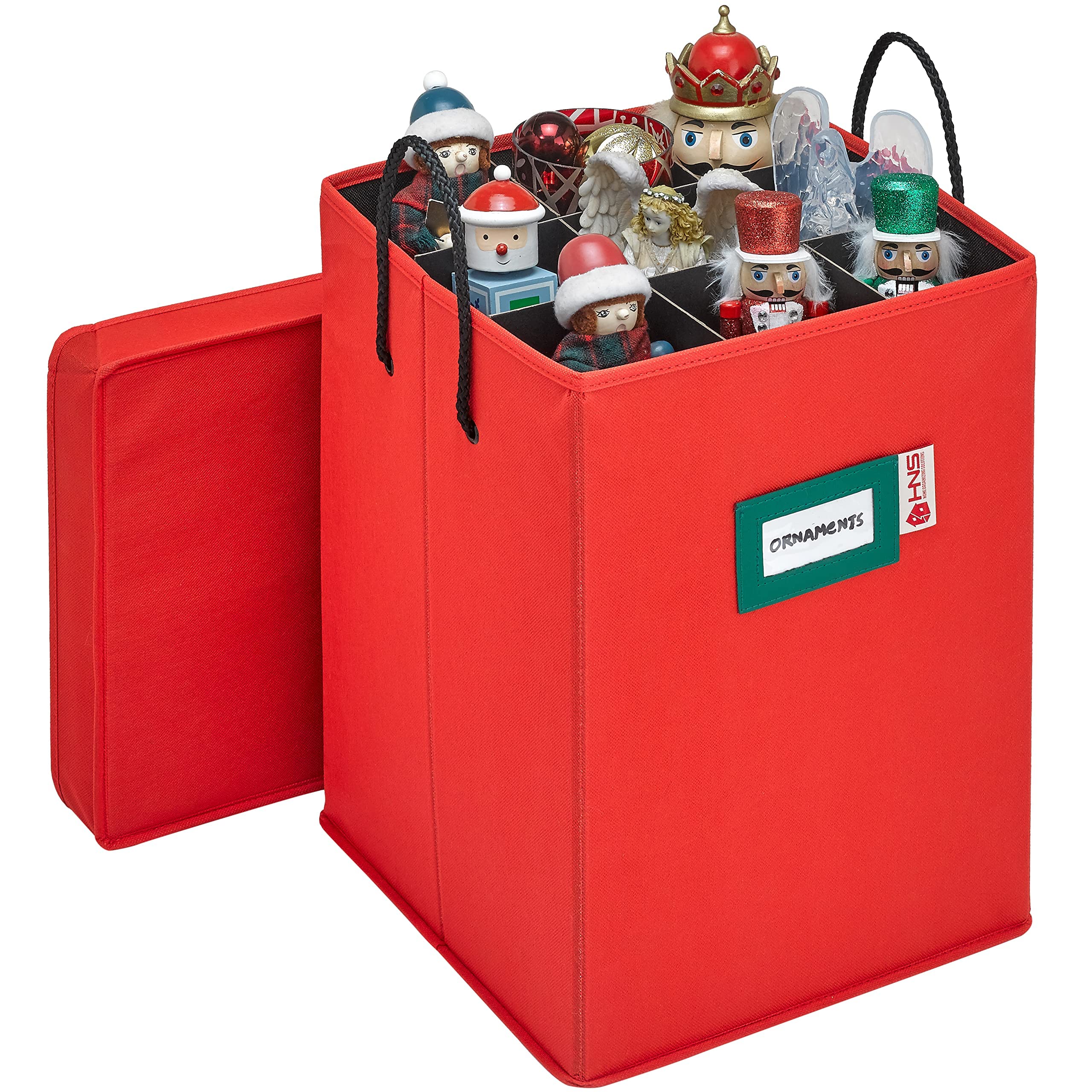 Christmas Nutcracker And Figurine Collectible Storage Box Stores Up