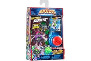 Akedo 14287 Ultimate Arcade Warriors Giants Mini Battling Action Figures Ready, Fight, Split Strike-Drillborg