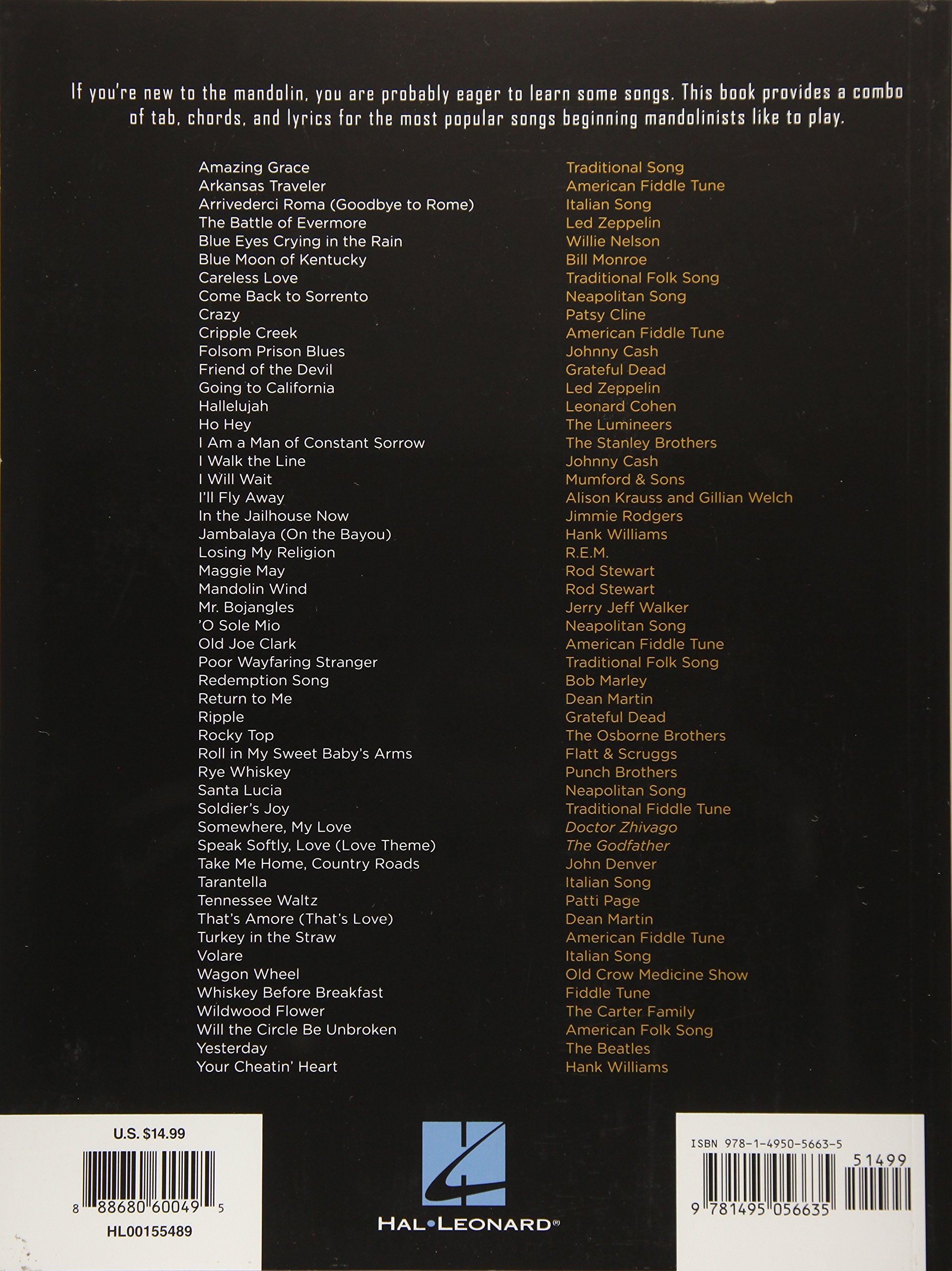 Amazon Com First 50 Songs You Should Play On Mandolin Sokolow Fred Books