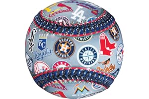 Franklin Sports 30 Club Baseball Teeball - Soft Strike - 30 Club Logo Ball (All Teams) - Soft Core - MLB Official Licensed Product