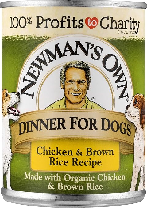 newman's own canned dog food