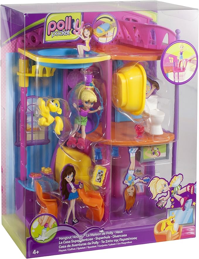 polly pocket hangout house
