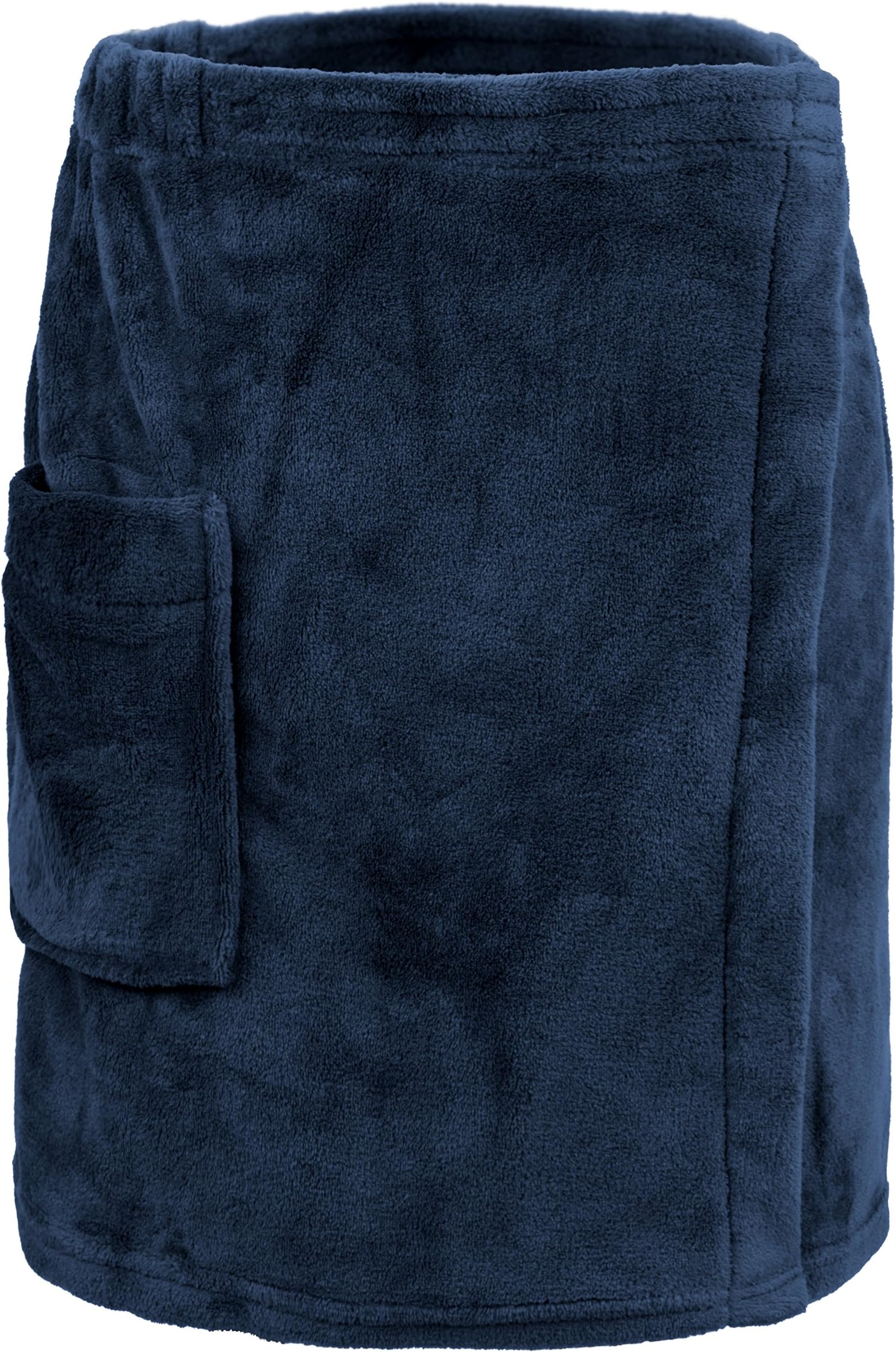 LeisurelandMen's Plush Fleece Wrap, Spa Gym Bath Wrap