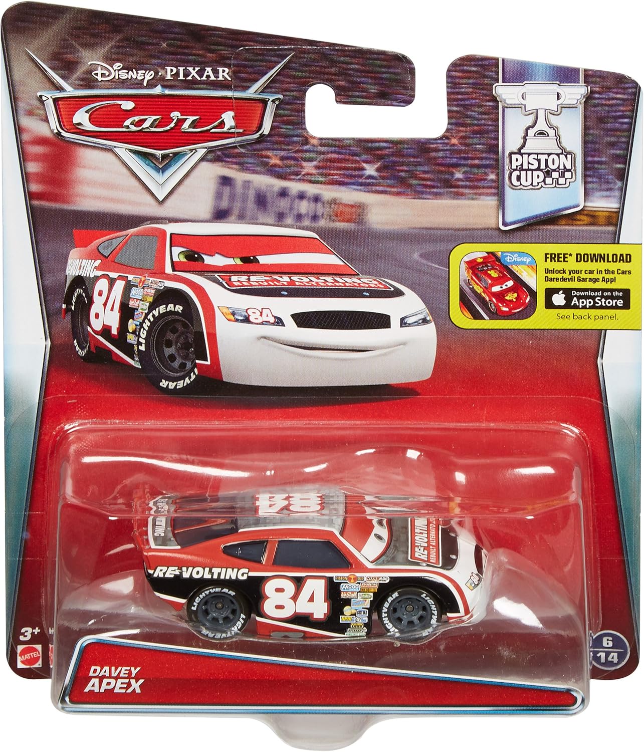 Disney Pixar Cars Dave Apex 84 1 55 New 16 Re Volting No Film Tv Spielzeug