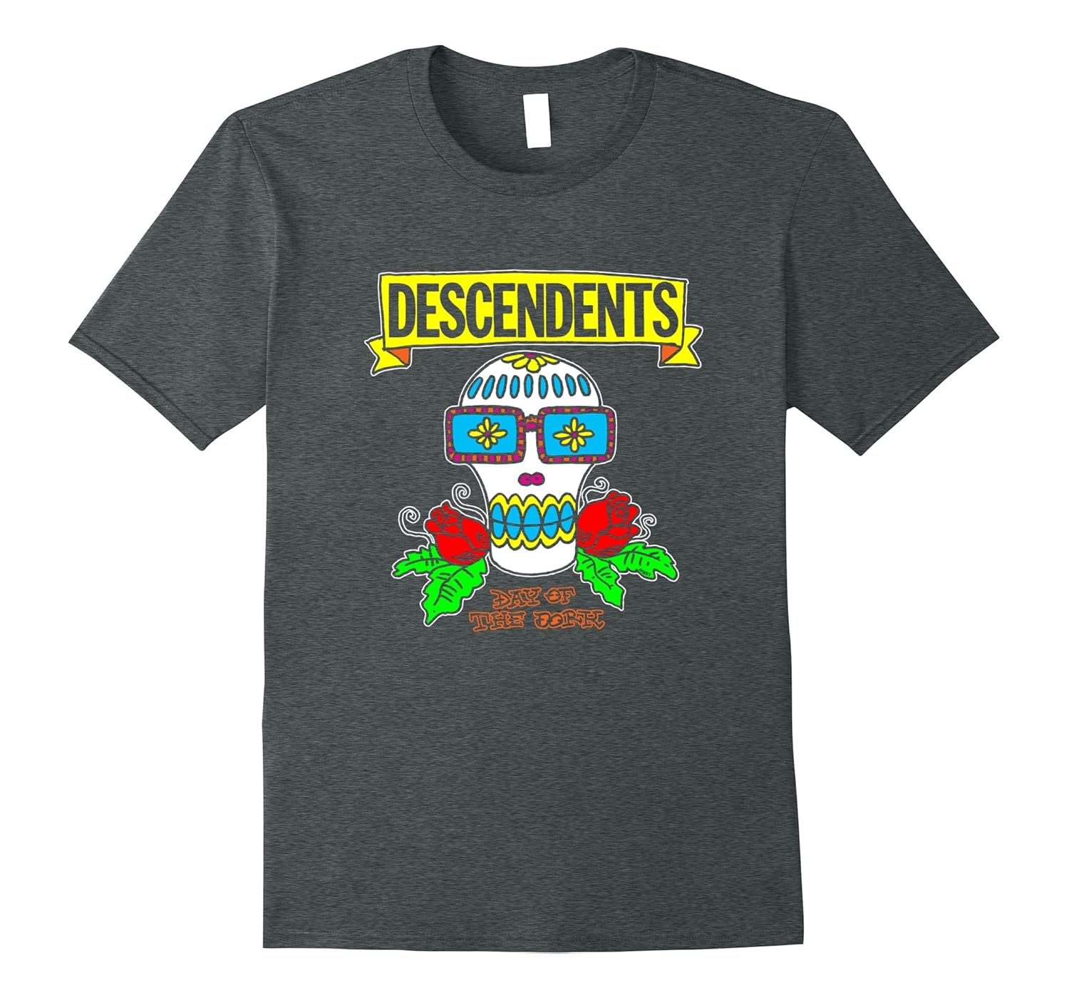 Descendents Day Of The Dork Milo Skull T-Shirt - Official-Rose