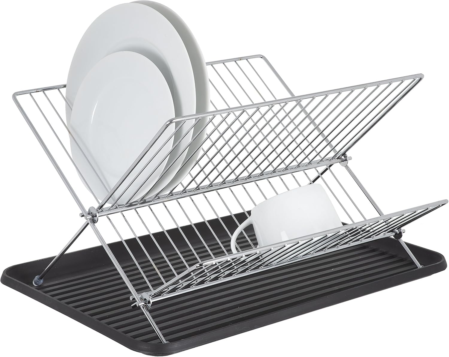 Dish Drying Rack by Homiso™ with Drip Tray COLLAPSIBLE Amazon.co
