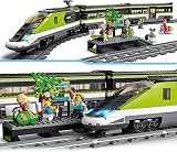 LEGO City Express Passenger Train Set 60337 with Remote Control & 6 Minifigures view 4