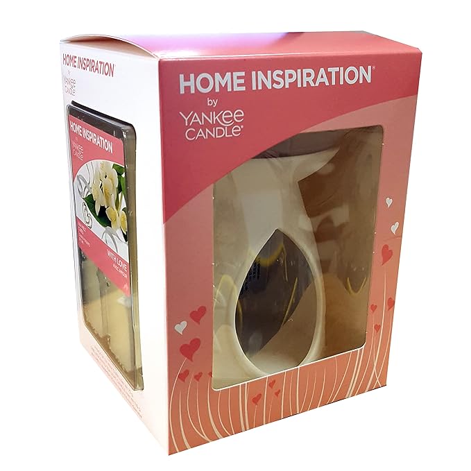title=Set bruciatore per cera Home Inspiration With Love ufficiale di Yankee Candle,