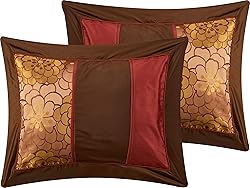 Stratford Park Red/Brown Comforter Sets King