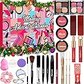 Makeup Advent Calendar 2025 Teen Girls Women Beauty Make Up Advent Calendar, 24 Days 2025 Christmas Countdown Full Makeup Kits Beauty Skincare Sets Gifts For Teen Girls women