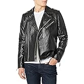 AG Adriano Goldschmied mens Kuro Leather Jacket