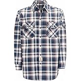 BOCOMAL FR Shirts 6.25oz Lightweight Welding Shirts Flame Resistant Men's Fire Retardant Shirt