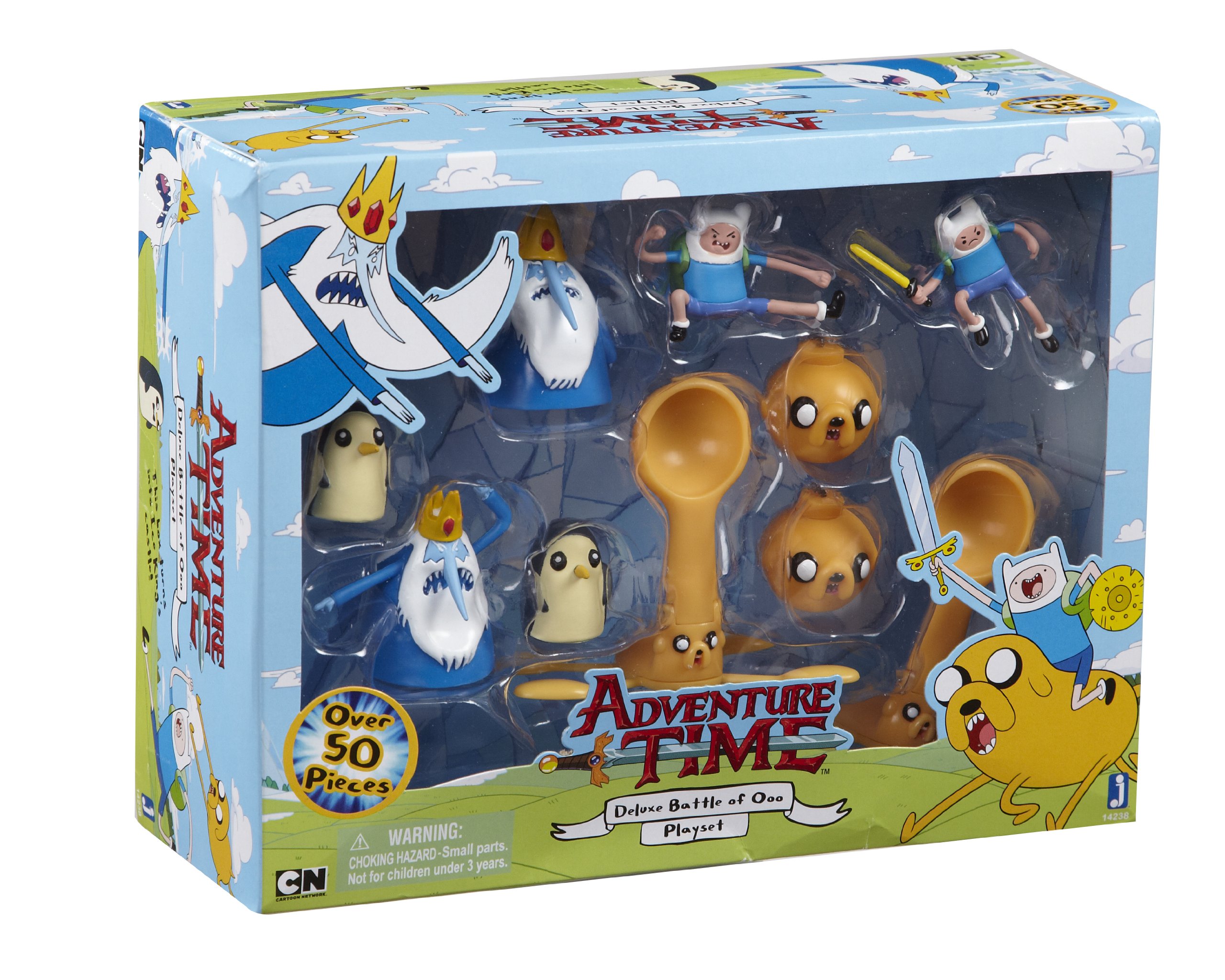 Adventure Time Micro Pvc Figure Deluxe Battle Of Ooo Playset 