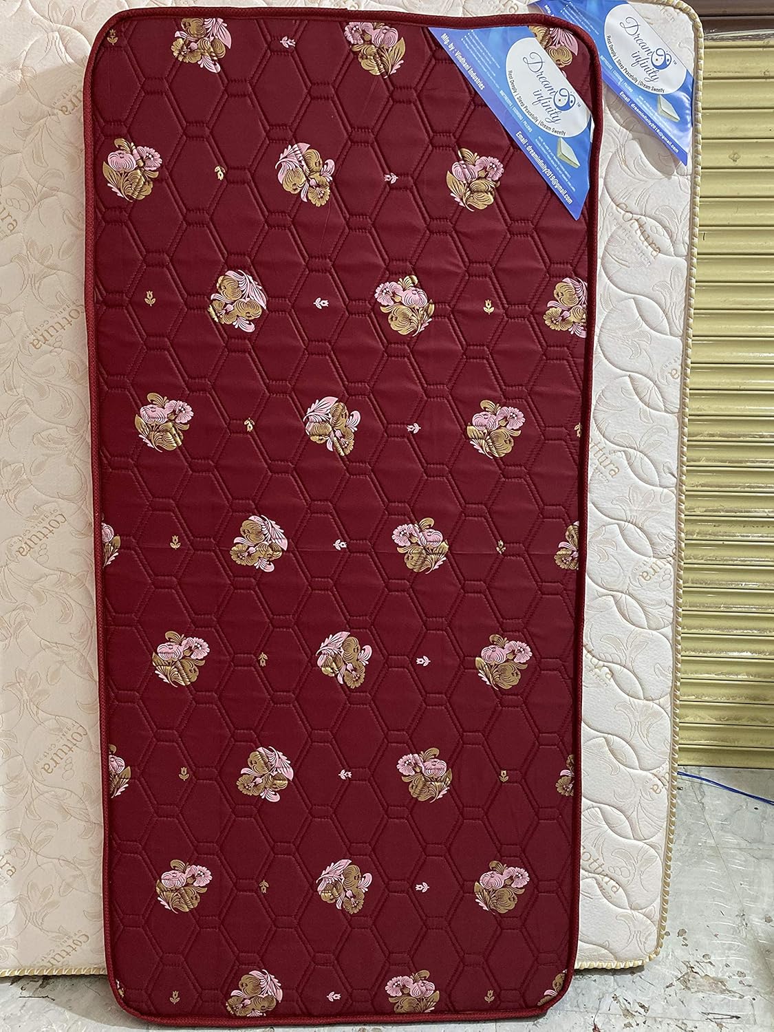 dream infinity sleep now foam mattress single bed 72x36x4 inch amazon in furniture