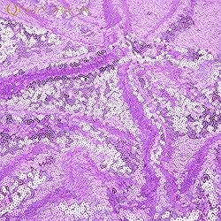 Lavender Sequin Table Skirt 9ft Sparkly Table