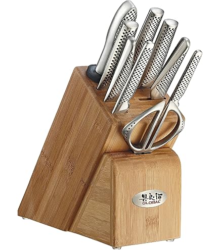 Amazon.com: Global Takashi 7 piece Knife Block Set - Lightweight