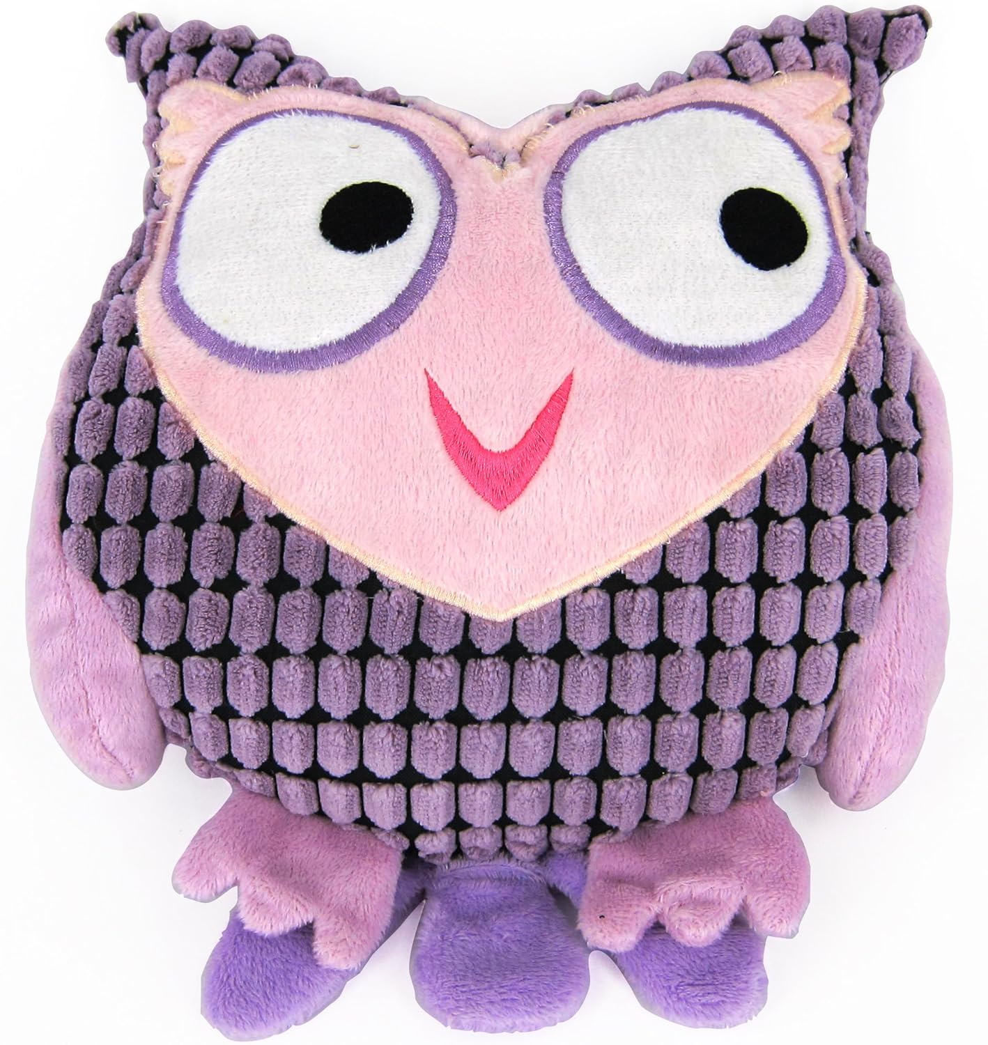 Pet Supplies Pet Squeak Toys Best Pet Corduroy Owl Squeaky Toy for