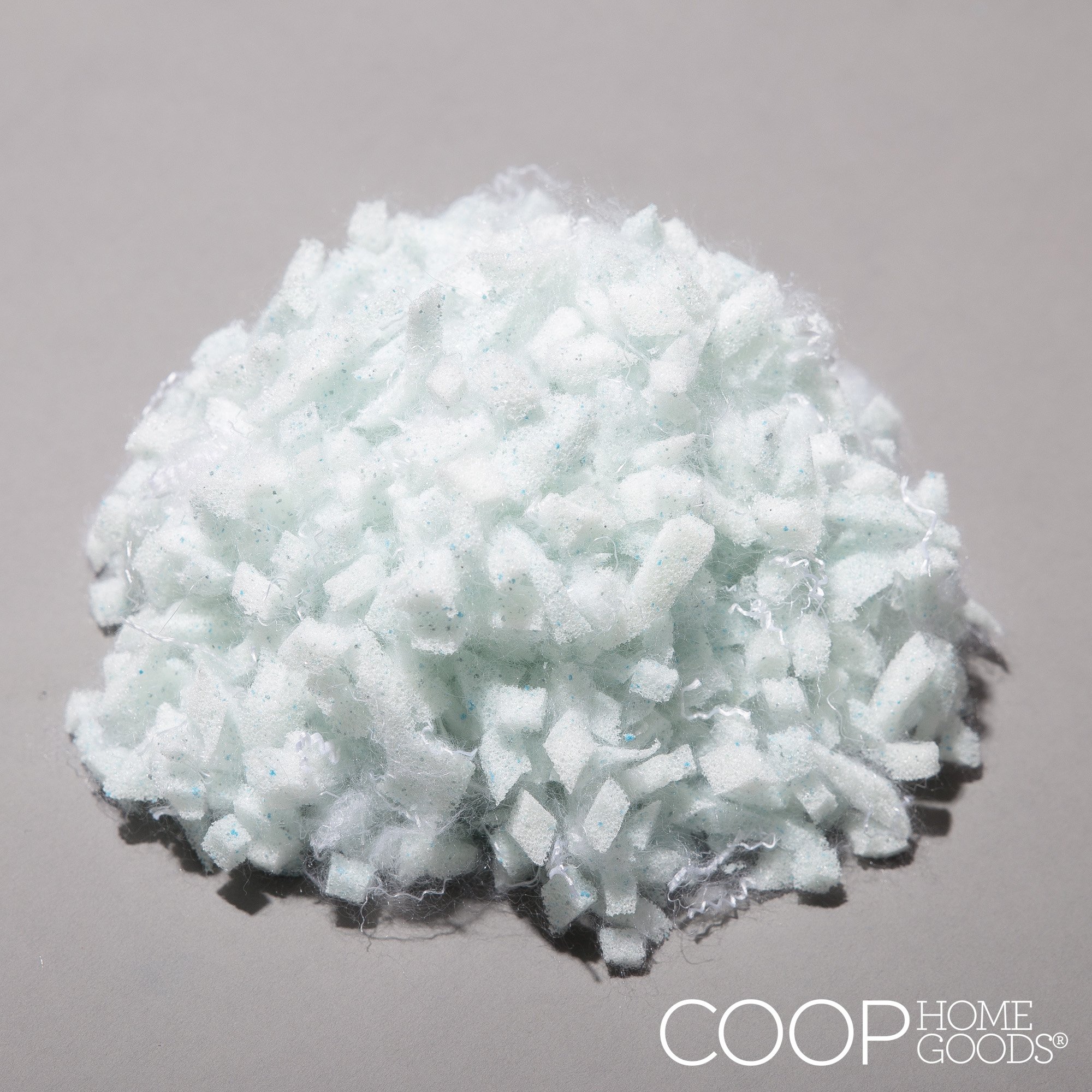 Coop Home Goods Adjustable Shredded Gel Memory Foam and Poly Fiber