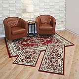 Achim Home Furnishings Capri 3-Piece Rug