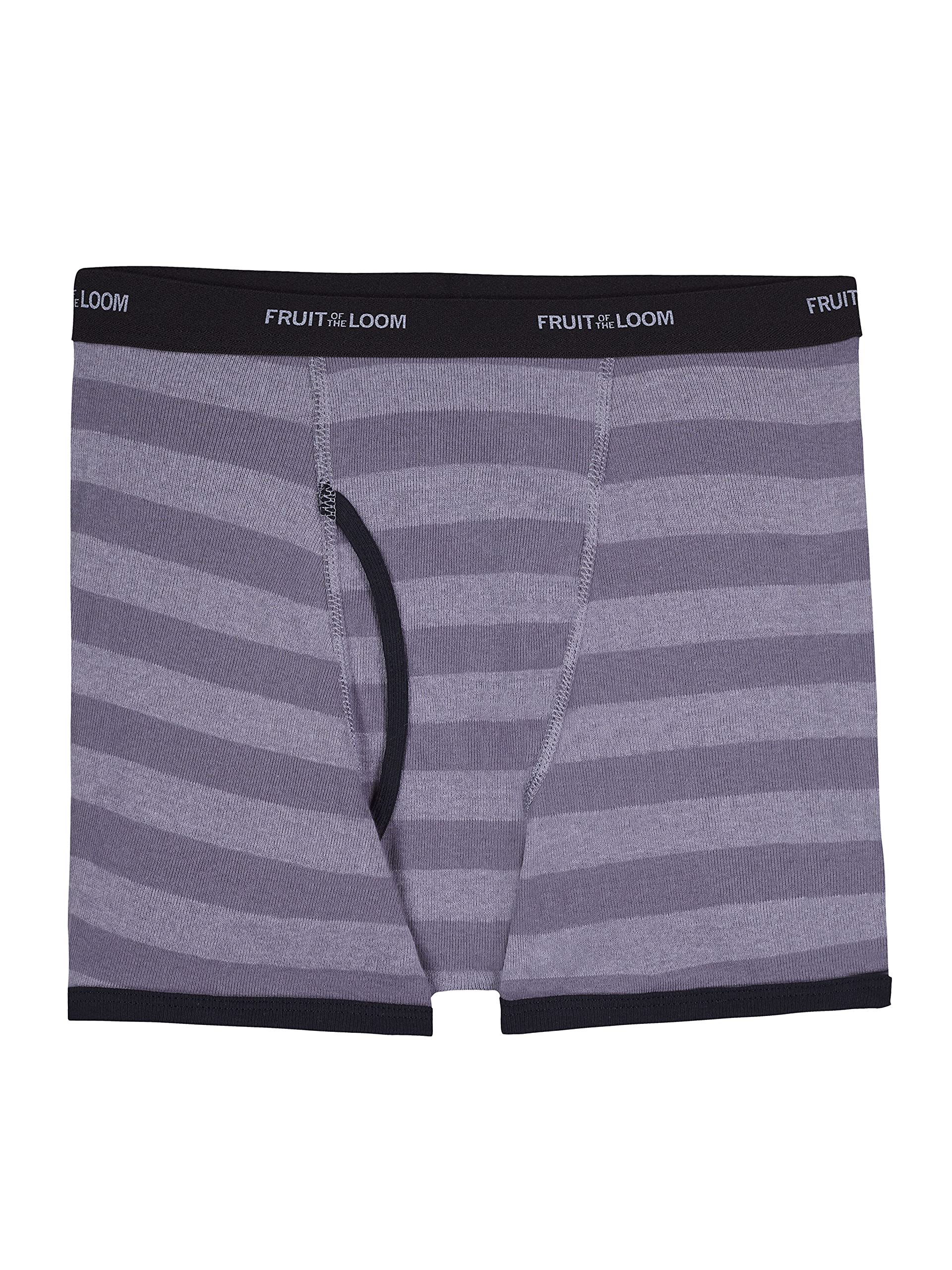 Fruit of the Loom Boys' and Toddler Boxer Briefs, Tag Free & Breathable Underwear, Assorted Color Multipacks
