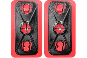 XIHU 2 Pack Dust Proof Barrier Assembly - 2 Heads and 2 Top Plates Pack Compatible with Zipwall Style, Easy Replacement Durable Design for Long Lasting Protection