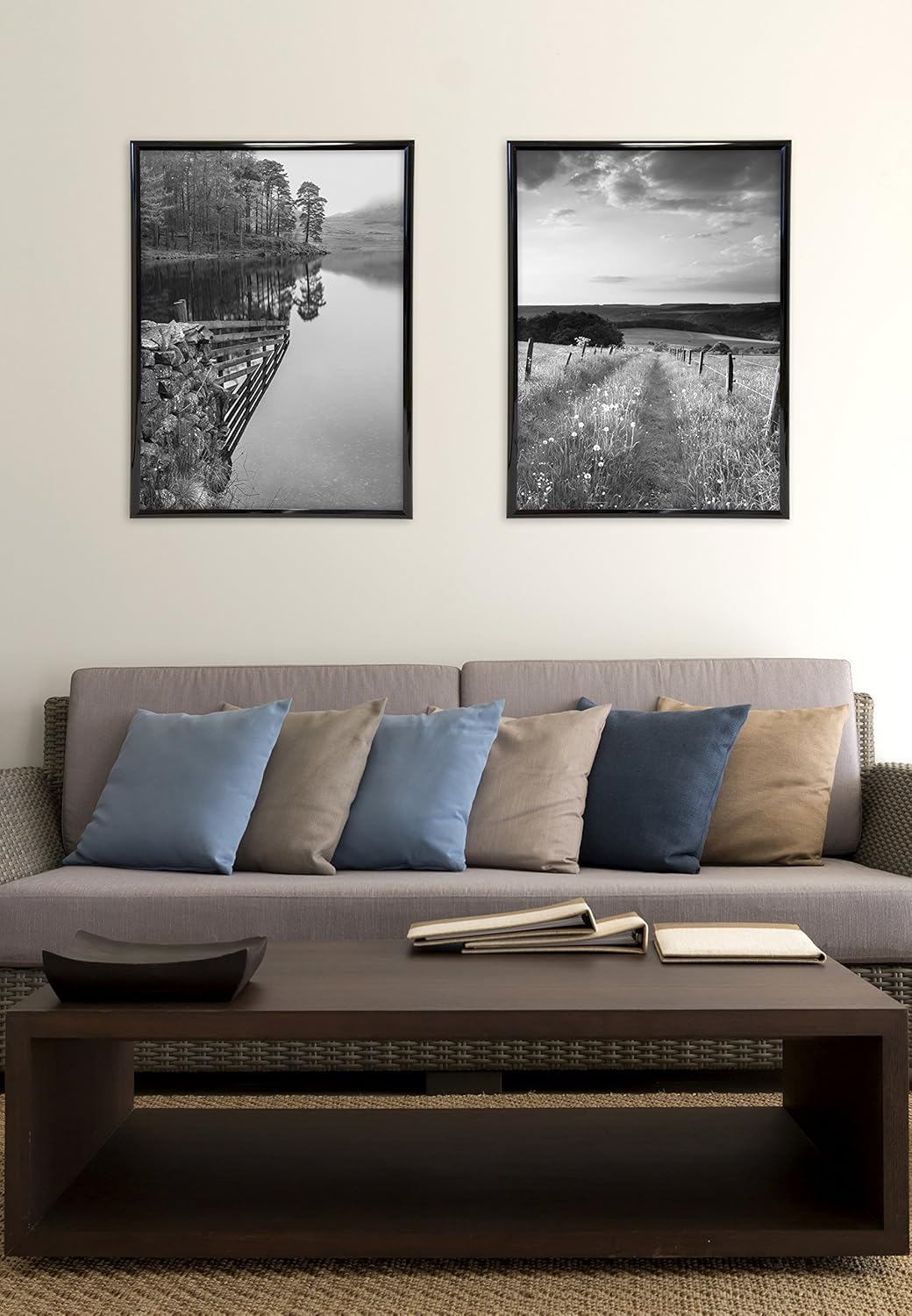 MCS, Black, 18 x 24 Inch Trendsetter Poster Frame, 2-Pack, 18 x 24: Home & Kitchen