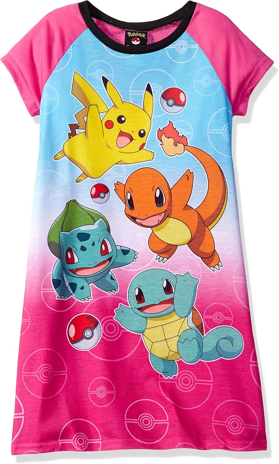 pikachu night dress