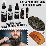 KreativeKraft Advent Calendar 2025 Beard Grooming Kit for Men view 4