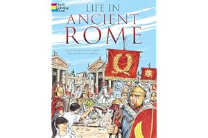 Life in Ancient Rome Coloring Book (Dover Ancient History Coloring Books)