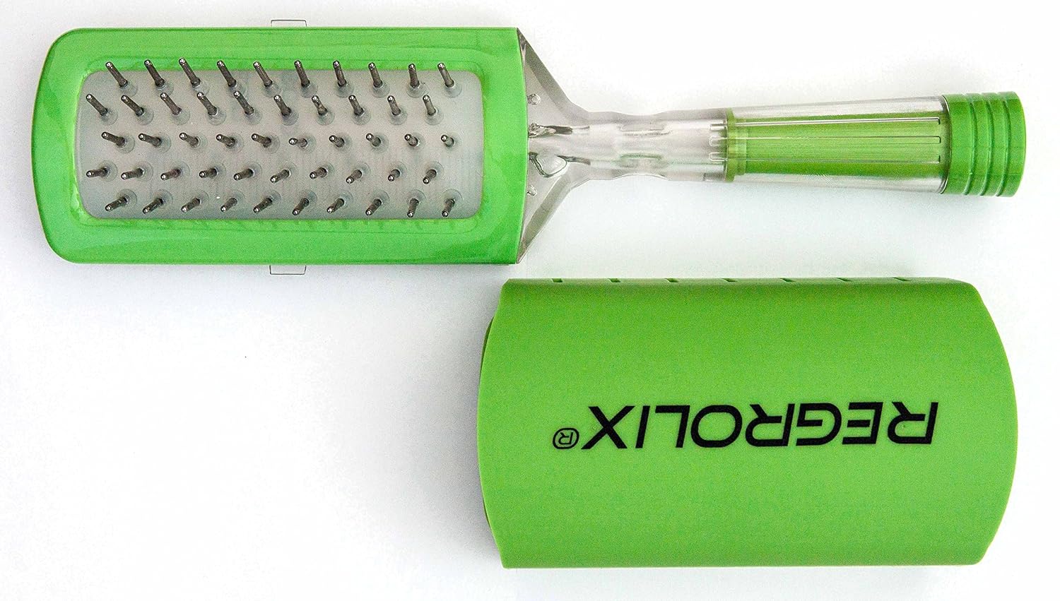 Regrolix® LiquidDispensing Hairbrush (Green) Health