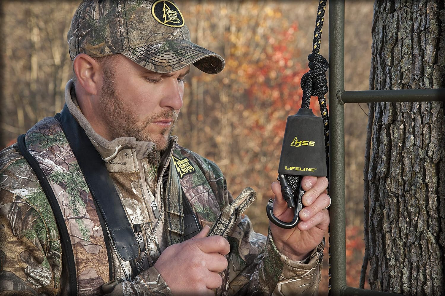 Hunter Safety System LLS+ Reflective LIFELINE Systems (Single Pack) : Sports & Outdoors