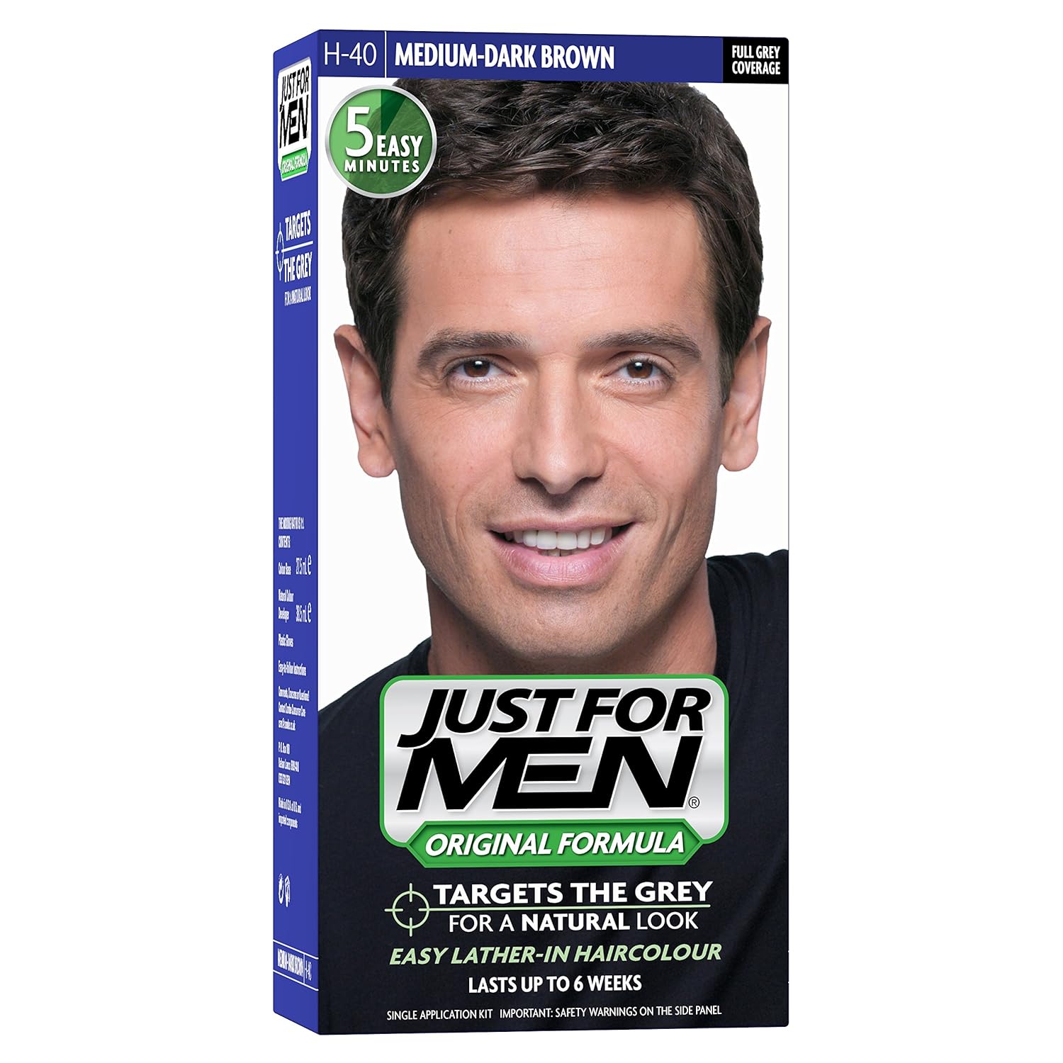 Just For Men Hair Colour Original Formula Medium Dark Brown H40
