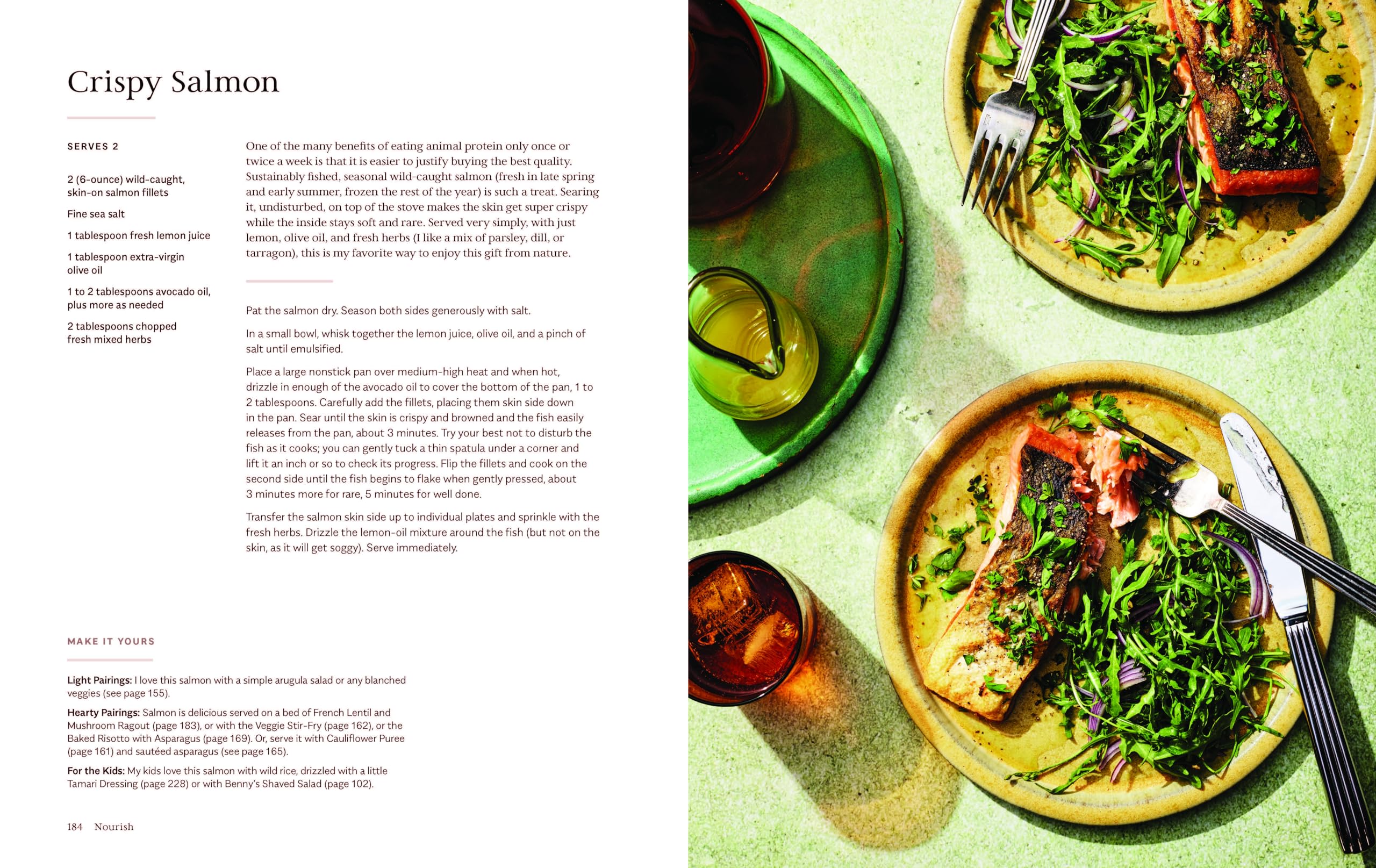 Nourish: Simple Recipes to Empower Your Body and Feed Your Soul: A Healthy Lifestyle Cookbook