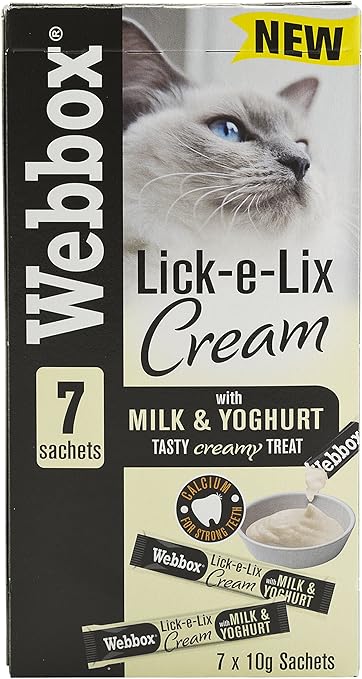 lick e lix cat yogurt