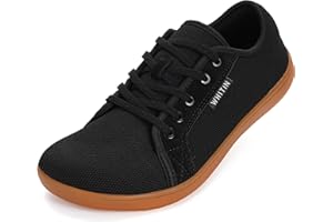 WHITIN Men's Wide Minimalist Barefoot Sneakers | Zero Drop Sole | Optimal Relaxation