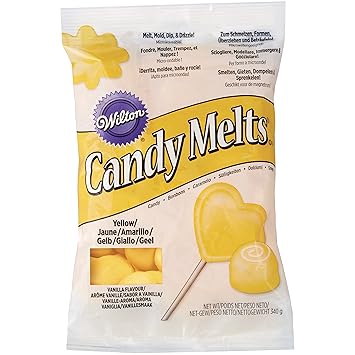 Amazon.com : 3 x Wilton 12 oz (340g) YELLOW Candy Melts ...