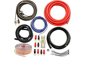 Car Audio 4 Gauge Flexible Wire & Cable Complete Amplifier Install Wiring Amp Kit