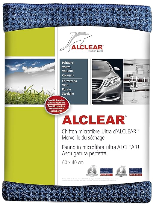 Alclear Panno In Micro Fibra Super Asciutto Per Unauto Perfetta Vernice Moto Cucina E Casa Panno Per Stoviglie In Microfibra Panno Morbido Per