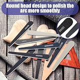 Honoson 20 Pcs Sanding Sticks Set 10 Grits for Plastic Models Wood Car Parts view 5
