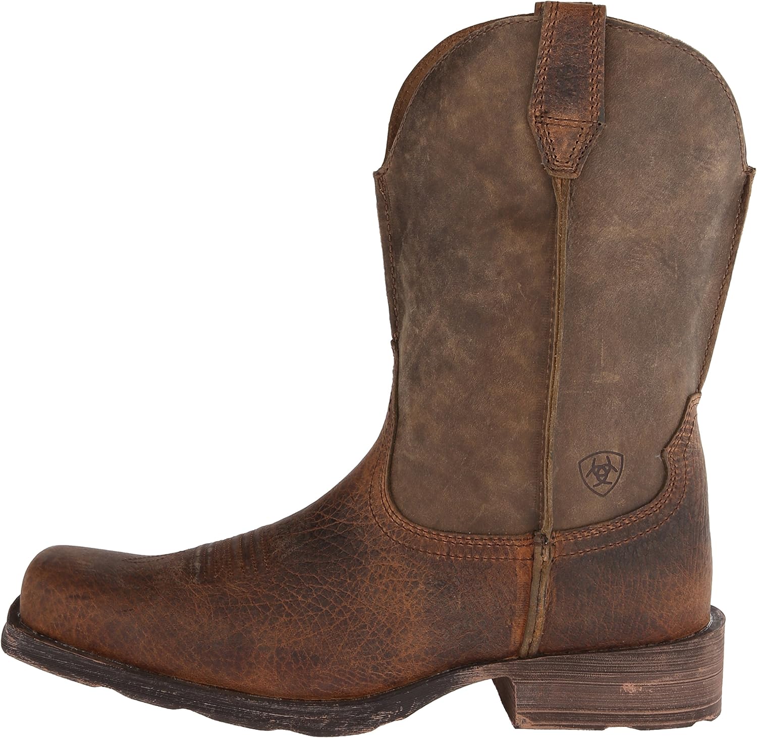 ariat men's rambler wide square toe western cowboy boot