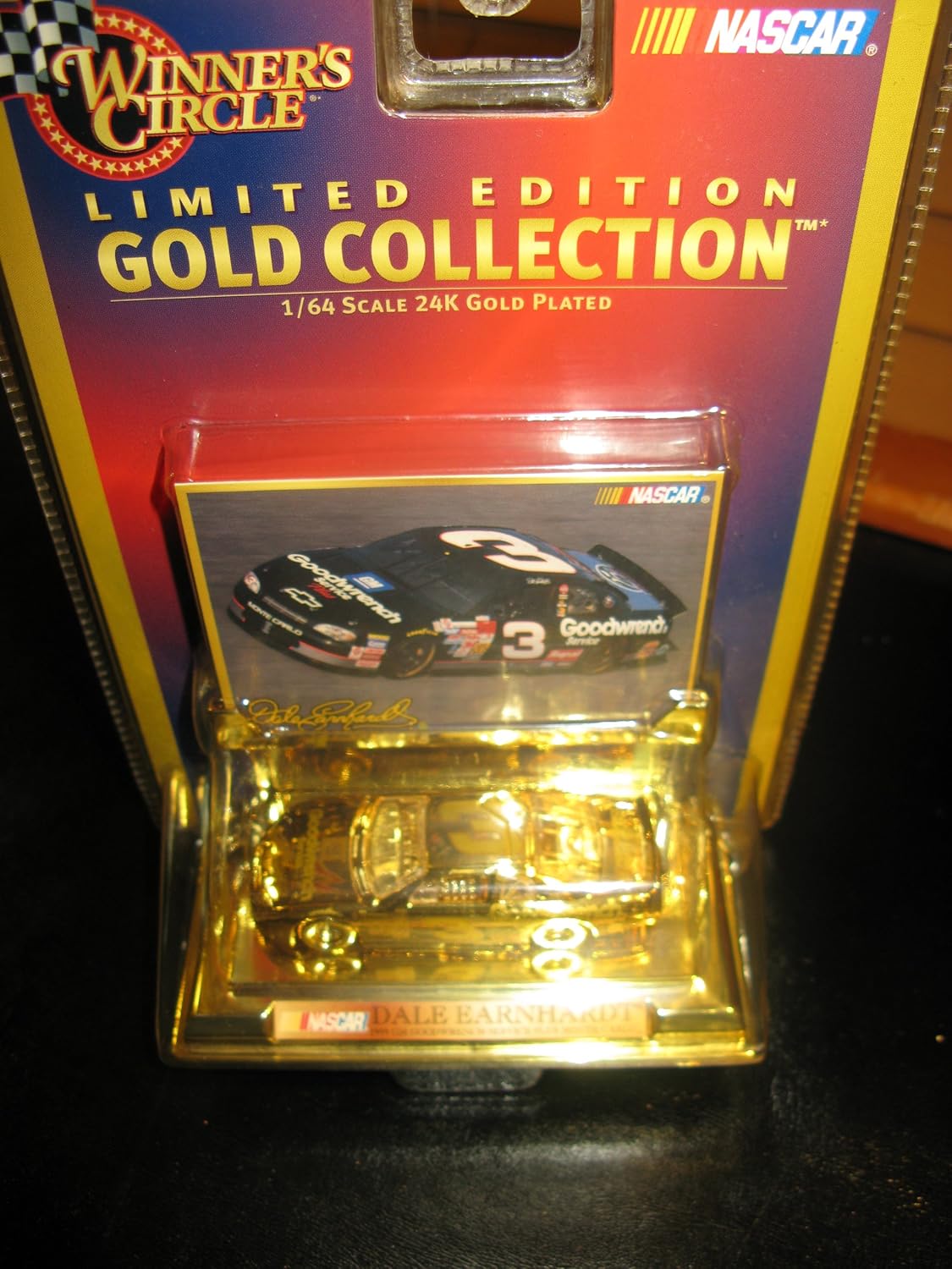 dale earnhardt 24k gold car
