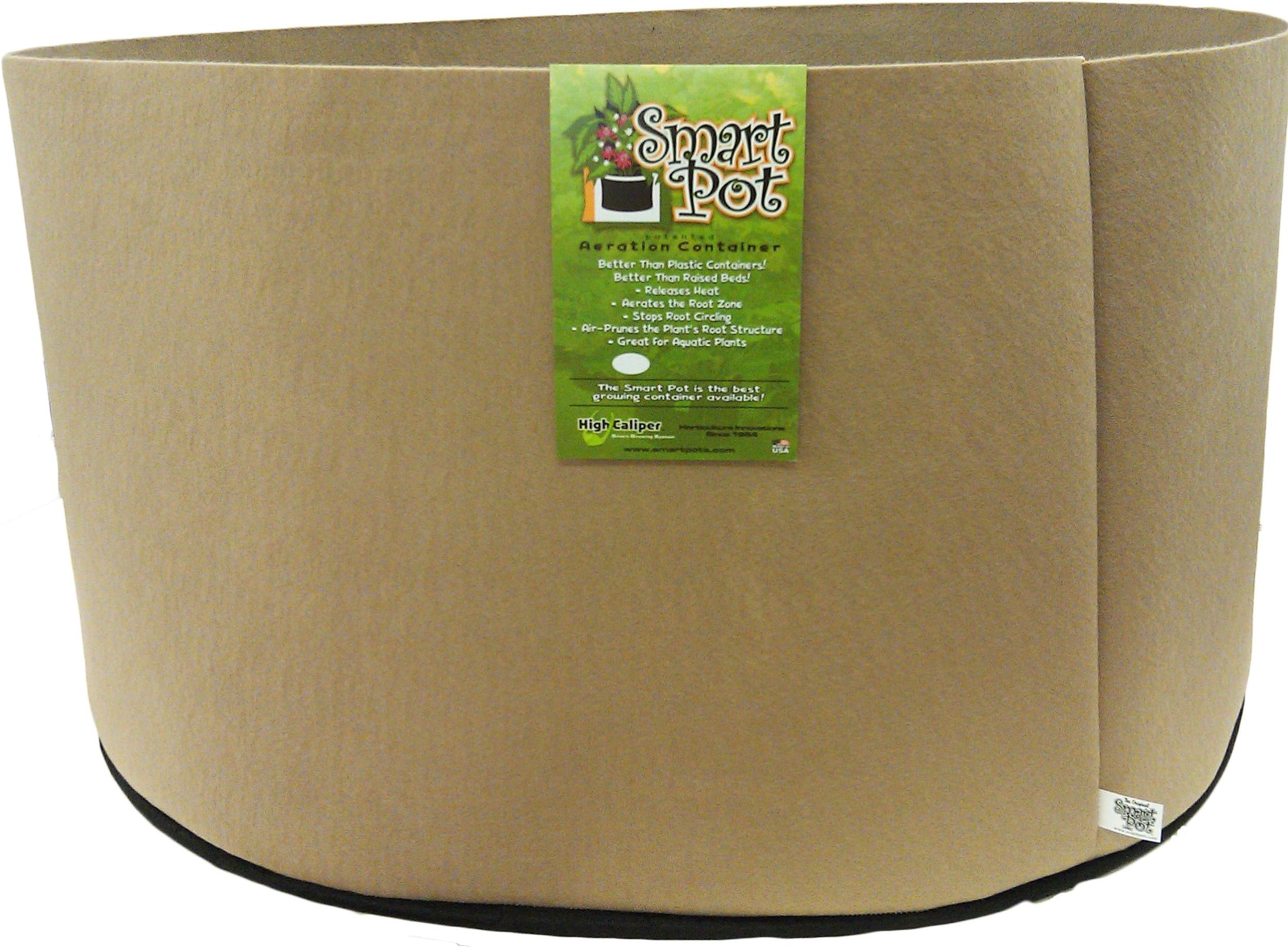 Smart Pots 65-Gallon Smart Pot Soft-Sided Container, Tan