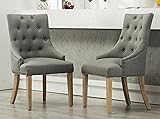 Roundhill Furniture Button Tufted Solid Wood