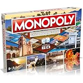 Monopoly Board Game Santa Barbara Edition: 2-6 Players Family Board Games for Kids and Adults, Board Games for Kids 8 and up, for Kids and Adults, Ideal for Game Night